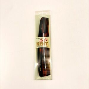 Vintage KENT Handmade Comb NOS New Old Stock Tortoise Shell British Royal
